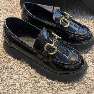Stylish Black Womens Loafers